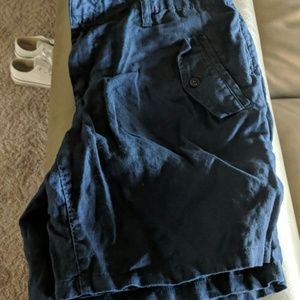 Navy blue shorts